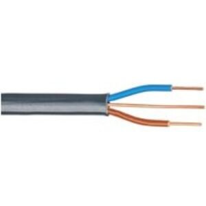 Twin & Earth 6242Y Grey Cable - 1.0mm² - 25m