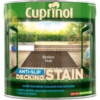Cuprinol Anti-Slip Decking Stain 2.5L Boston Teak