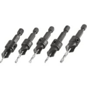 Trend Qr/cs/set Craft Pro Quick Release Counter Sunk 5 Piece Set, in, Tool Steel