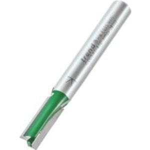 Trend C005X1/4TC 1/4" Two Flute Cut Router Bit, in, Steel, Size: 6x16mm