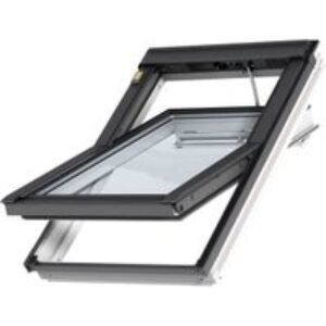 VELUX INTEGRA GGL CK06 207021U White Painted Electric Centre Pivot Roof Window - 550 x 1180mm