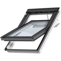 VELUX INTEGRA GGL CK04 207021U White Painted Electric Centre Pivot Roof Window – 550 x 980mm
