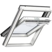 VELUX GGL UK08 2070 White Painted Centre Pivot Roof Window – 1340 x 1400mm