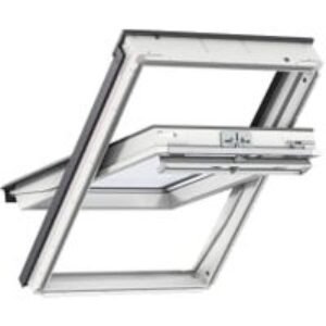 VELUX GGL UK04 2070 White Painted Centre Pivot Roof Window - 1340 x 980mm