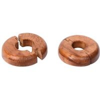 Vitrex Real Wood Pipe Surrounds Medium Oak – Pack of 2