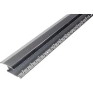 Vitrex Carpet To Laminate Joint Trim Silver - 1.8m