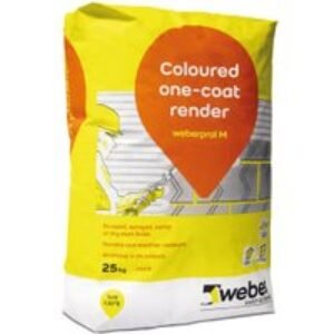 Weberpral M One Coat Render Chalk - 25kg