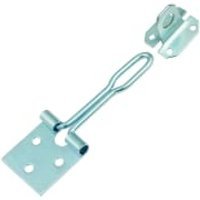 Wickes Wire Hasp and Staple – Zinc 112mm