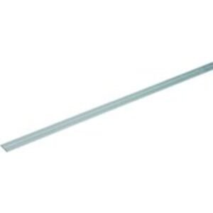 Wickes 19.5mm Multi-Purpose Flat Bar - Aluminium 1m