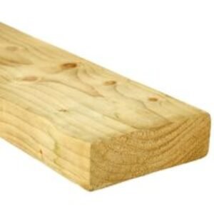 Wickes Treated Kiln Dried C16 Timber - 45 x 145 x 2400 mm