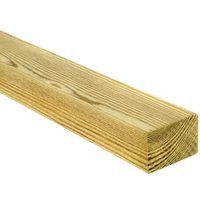 Wickes Treated Kiln Dried C16 Timber - 45 x 70 x 2400mm