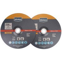 Wickes Masonry DPC Cutting Disc – 230mm – Pack of 2