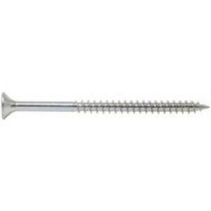 Wickes Single Thread Zinc Plated Screw - 5 X 80mm Pack Of 25
