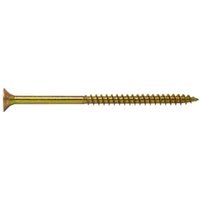 Wickes Single Thread Zinc & Yellow Screw – 6 X 90mm Pack Of 100
