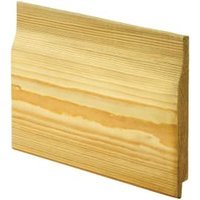 Wickes Treated Rebated Shiplap 14.5 x 119 x 2400mm – Pack of 4