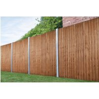 6ft x 5ft 1.83m x 1.54m Closeboard Fence Panel - Pack of 4 Home Delivery