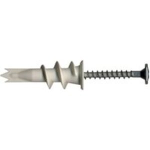 Wickes Self Drill Nylon Fixers - 40mm Pack of 10