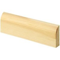 Wickes Large Round Pine Architrave – 15 x 45 x 2100mm