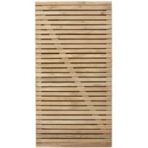 Double Slatted Gate 900mm x 1.8 m