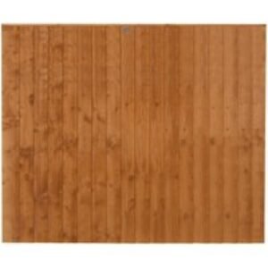 6ft x 5ft 1.83m x 1.52m Closeboard Fence Panel