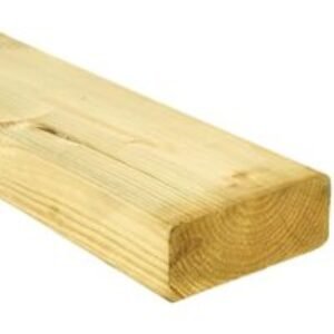 Wickes Treated Kiln Dried C16 Timber - 45 x 120 x 3600mm