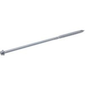 Wickes Timber Drive Hex Head Silver Screw - 7x100mm Pack Of 25