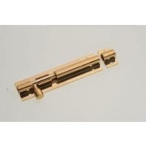 Wickes Brass Barrel Bolt - 100mm