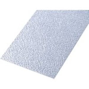 Wickes Metal Uncoated Aluminium Roughcast Effect Sheet - 250 x 500mm