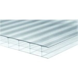 Wickes 16mm Triplewall Polycarbonate Sheet - 900 x 3000mm