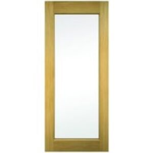 Wickes Oxford External Glazed Oak Door -1981 x 762mm