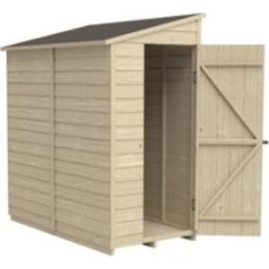Overlap Pressure Treated Pent Shed 6 ft x 3 ft