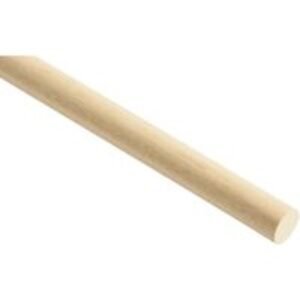 Wickes Light Hardwood Dowel Moulding - 9 x 9 x 2400mm
