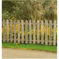 Pressure Treated Heavy Duty Pale Fence Panel 6ft x 3ft (1.8m x 0.9m) - Pack of 5