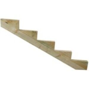 Wickes Decking Stair Stringer 5 Tread - 45 x 250 x 1510mm