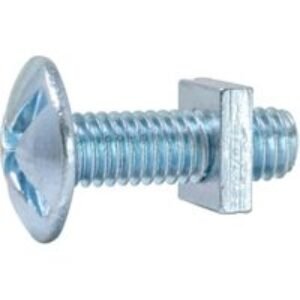 Wickes Mushroom Head Roofing Bolt - M6 X 25mm Pack Of 25