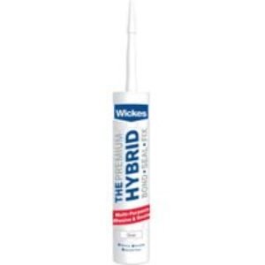 Wickes Clear Hybrid Sealant - 290 ml