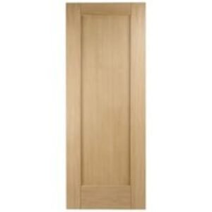 Wickes Oxford Oak 1 Panel Shaker FD30 Internal Fire Door - 1981 x 762mm