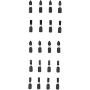 Wickes Mixed Impact 20 Piece Screwdriver Bit Set - 25mm