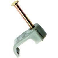 Deta Grey 3 Core & Earth Cable Clips – 1.5mm – Pack of 50
