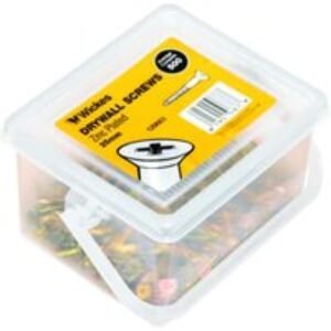 Wickes Drywall Zinc Plated Screws - 25mm - Pack of 500