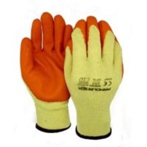 Armour Up Latex Builder Grip Gloves Large (6 Pack)