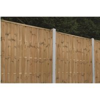 Europa Plain/Vertical Hit and Miss Fence Panel 1800mm x 1800mm