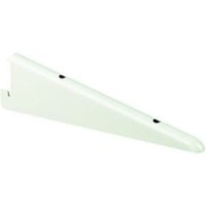 Twin Slot White Shelf Bracket - 170mm