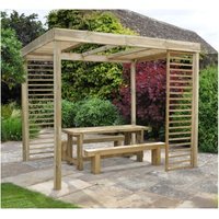 Pressure Treated Timber Dining Pergola