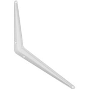 London White Shelf Bracket - 225 x 175mm