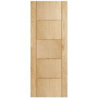 Wickes Thame Oak Veneer Ladder Internal Door – 1981 x 838mm