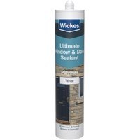Wickes White Ultimate Window & Door Sealant – 290ml