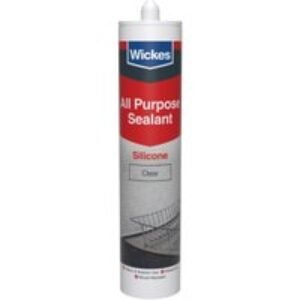 Wickes Clear All Purpose Silicone Sealant - 300ml