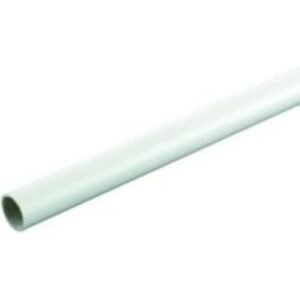 TTE White Round Conduit - 20 x 2000mm