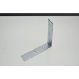 Wickes 102mm Zinc Plated Angle Bracket Pack 4
